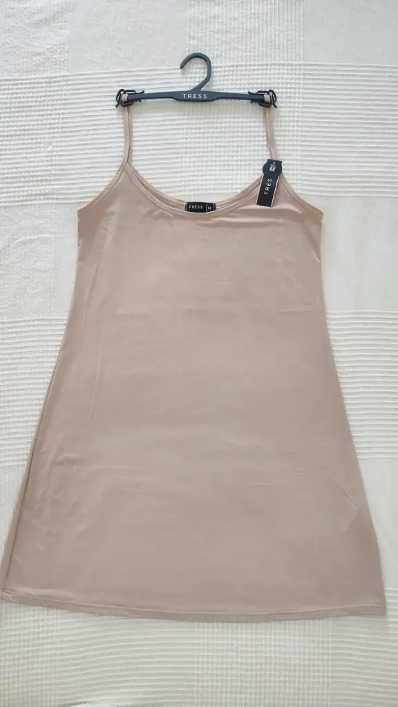 [6586] Vestido interior Nude (M)