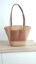 Bolso tote rafia