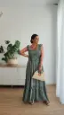 Vestido Toscana Verde Tiza