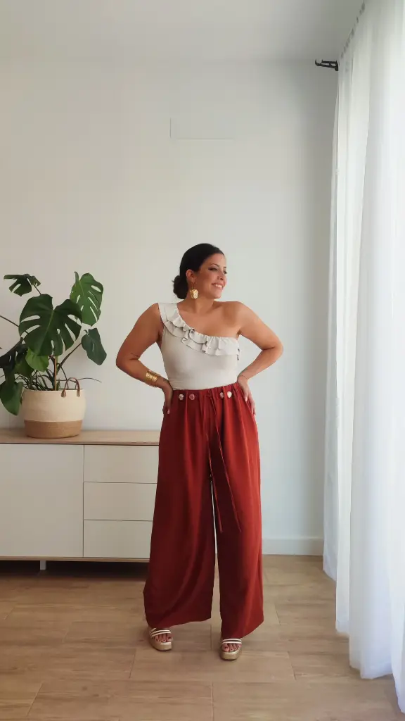 [9211] Top Frida Beige