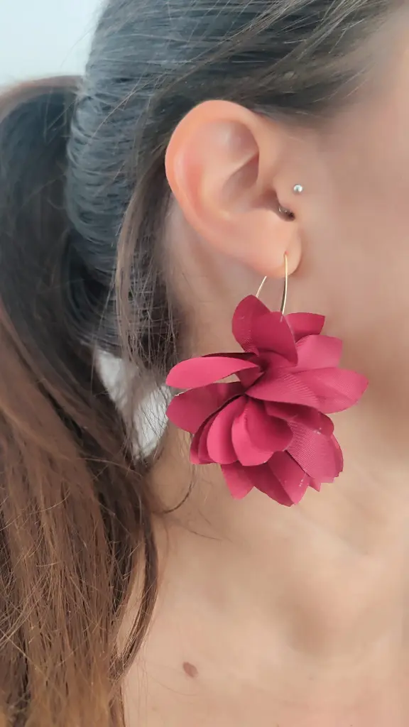 [8400000073796] Pendientes Pétalo