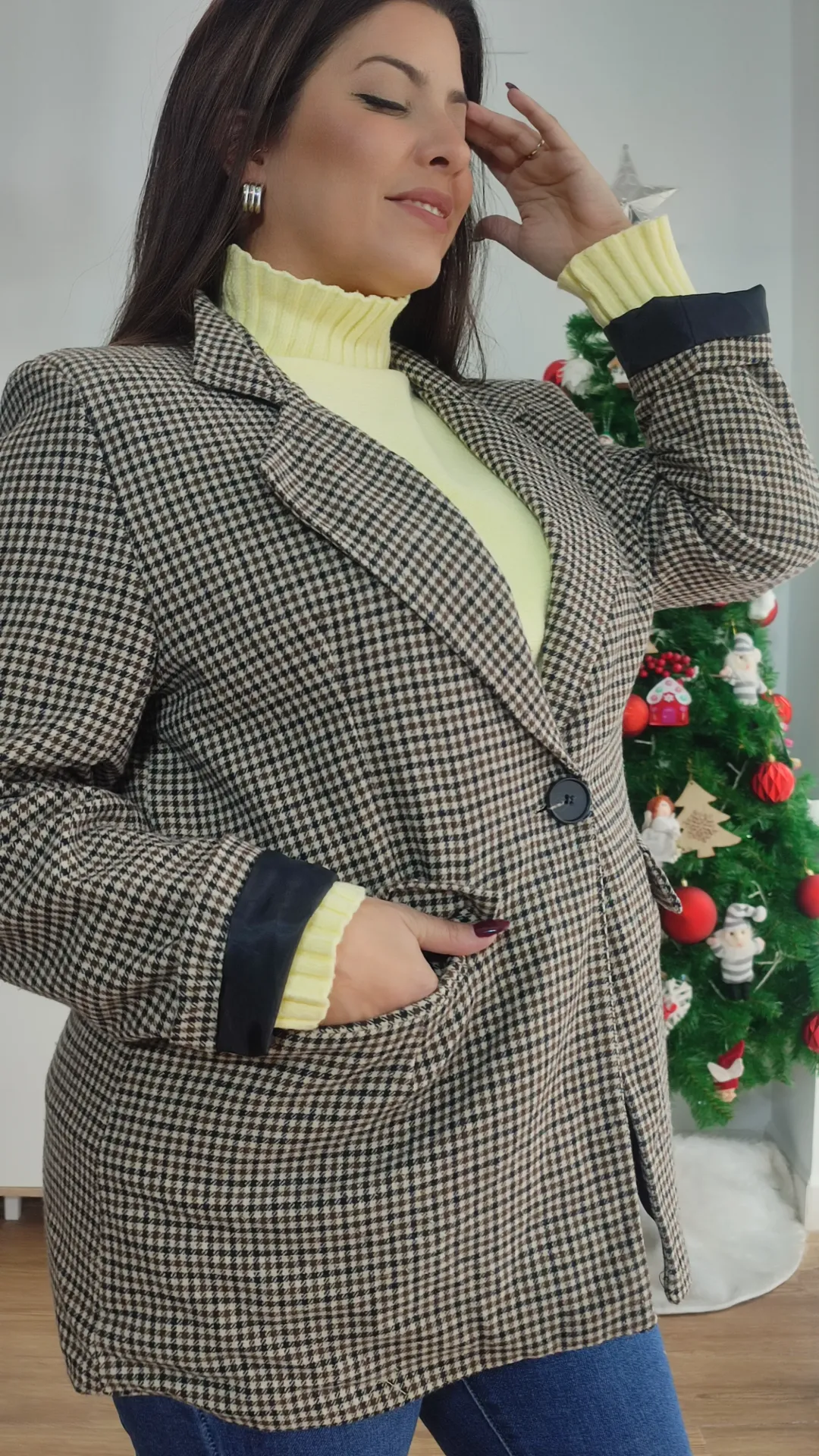[31151] Chaqueta Blazer Tweed