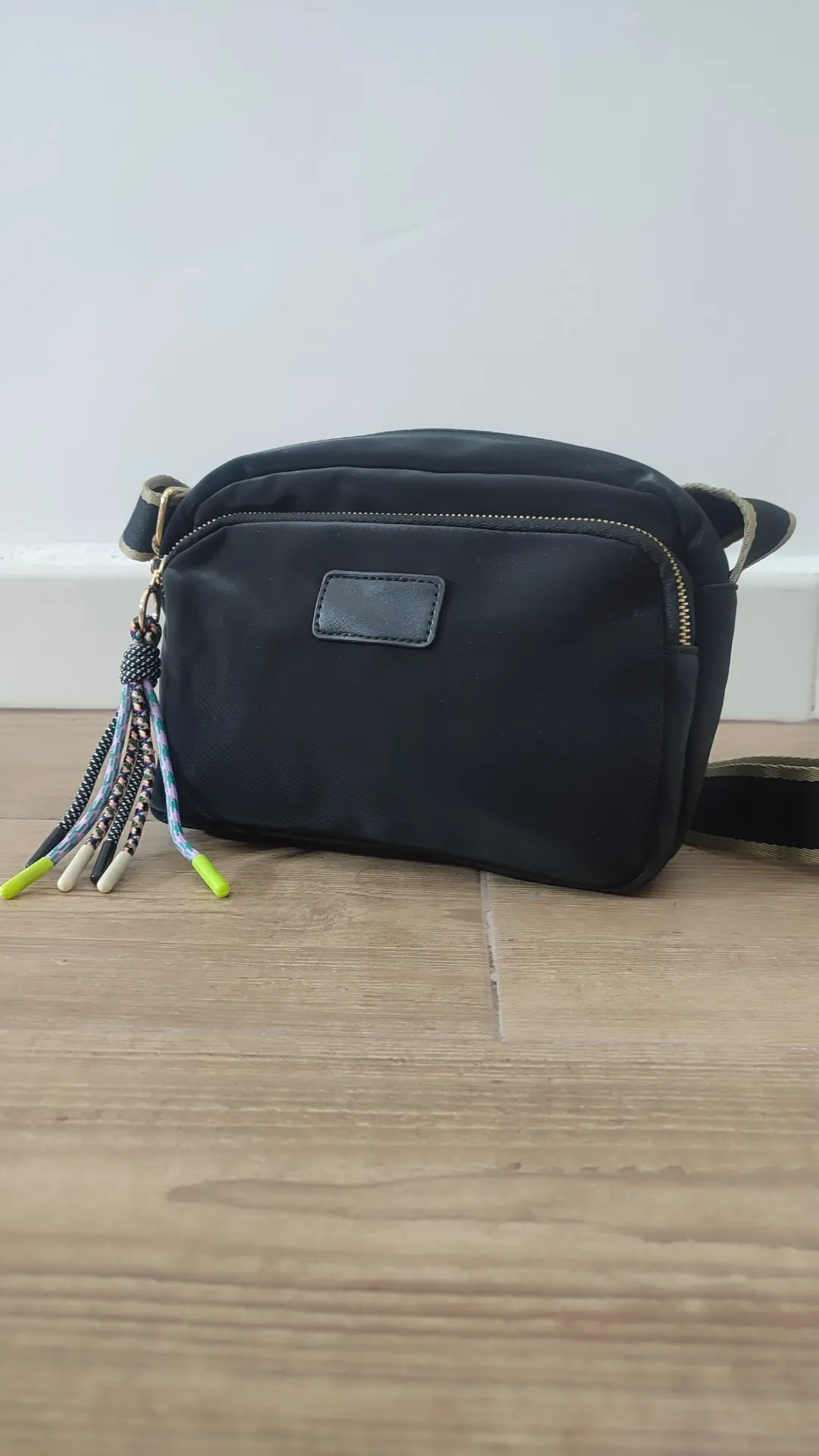 Bolso Nylon Negro