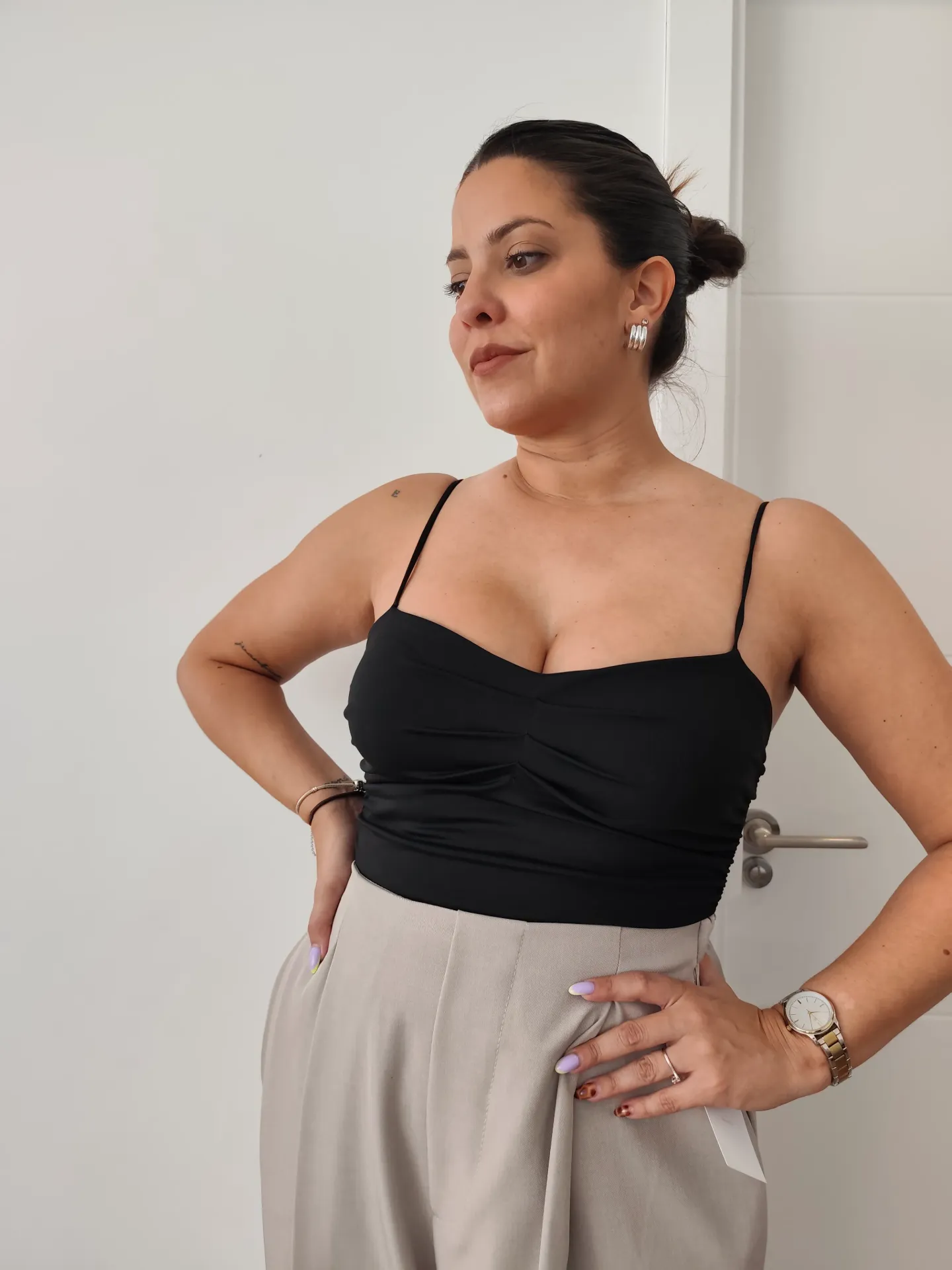 Body tirantes negro